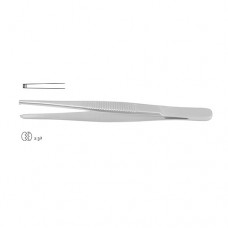 Dissecting Forceps 2 x 3 Teeth Stainless Steel, 20 cm - 8"